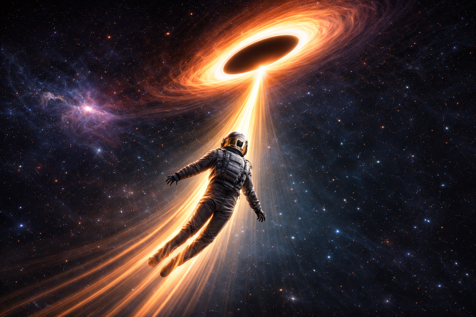 Apa Yang Terjadi Jika Manusia Jatuh Ke Lubang Hitam